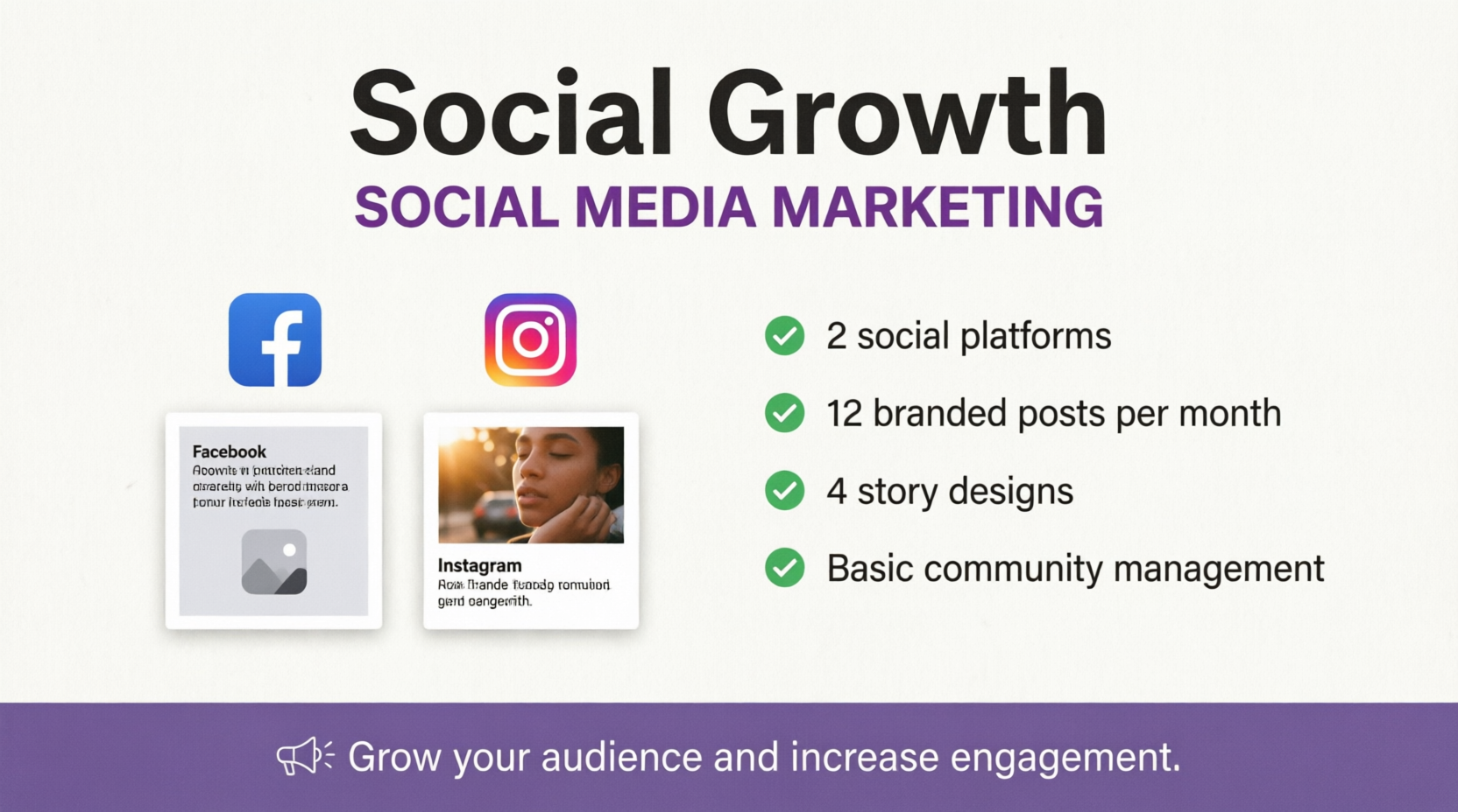 Social Growth package